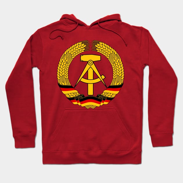 GDR Coat of Arms (Original) Hoodie by GetThatCar